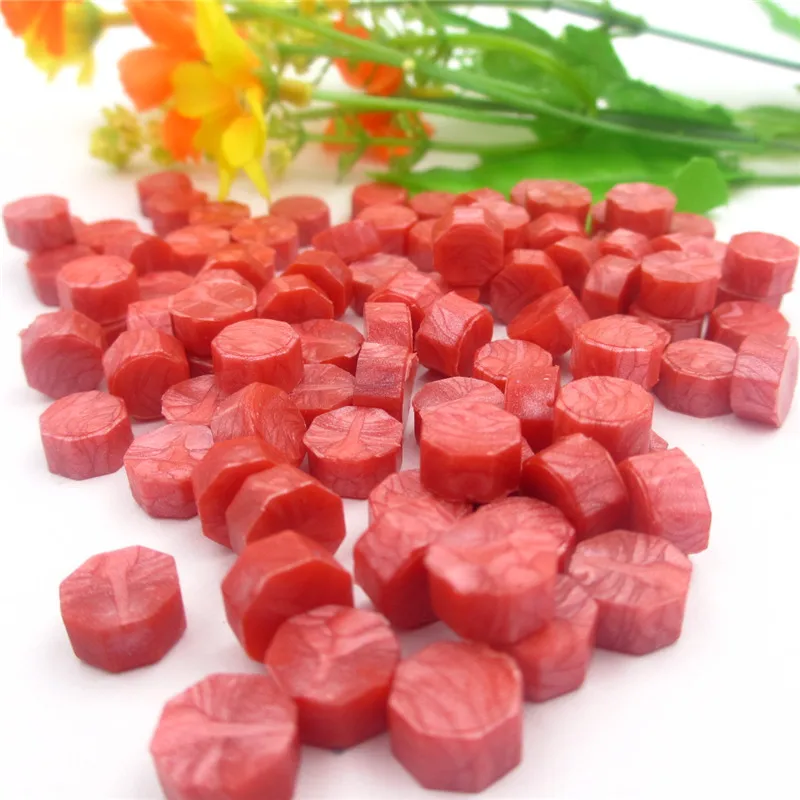 

100pcs vintage sealing wax tablet pill beads grain sticks for stamping Wax seal ancient sealing wax card making tools