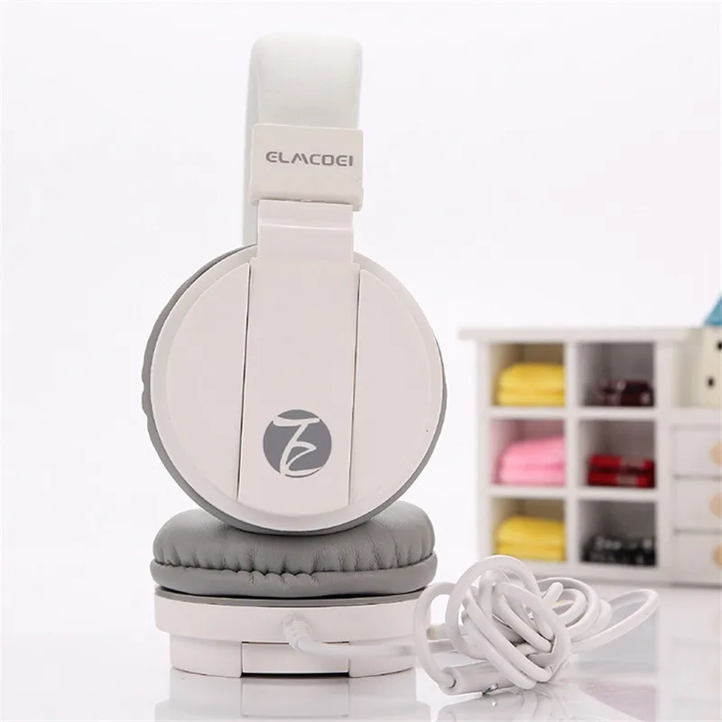 Cute Headphones Candy Color Foldable Kids Headset with Mic Earphone for Mp3 Smartphone Girl Children Xiaomi Birthday Gifts