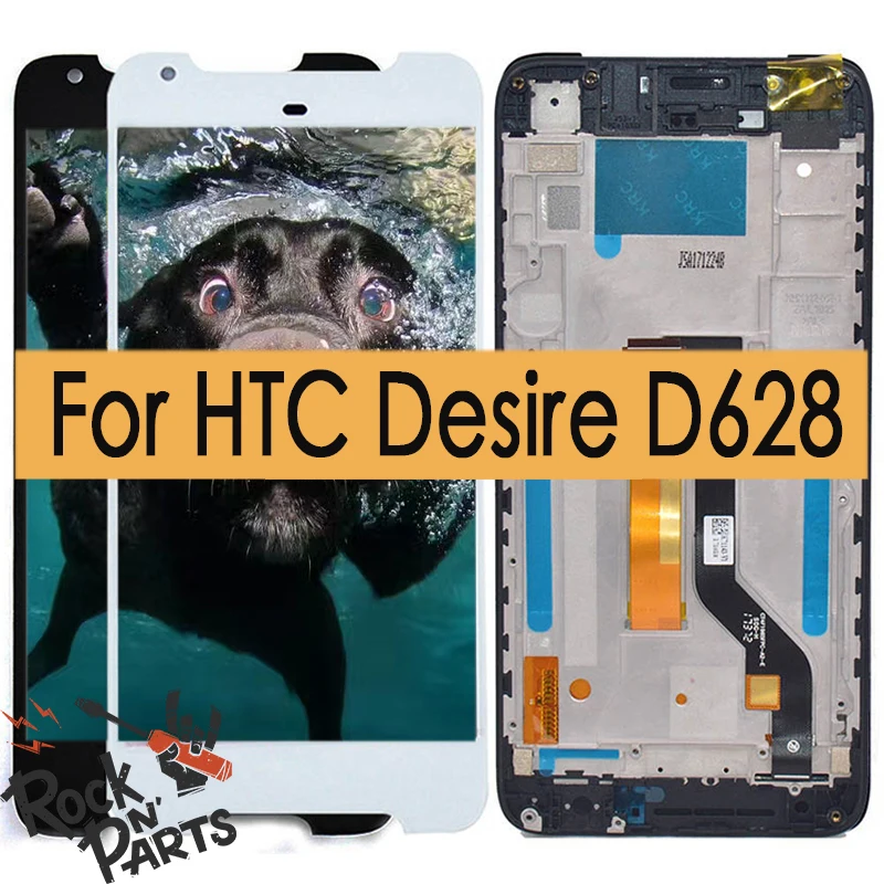 

Lcd Display Assembled With Touchscreen For HTC Desire 628 For Desire 628 Dual Sim 1280X720 Mobile Phone Replacement Parts