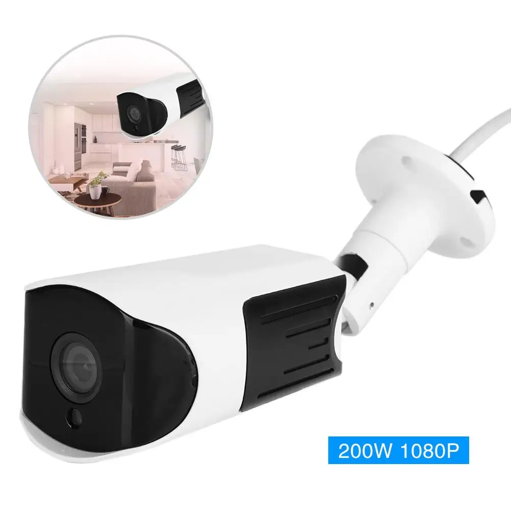 

2MP 1080P HD IP Camera IP66 Waterproof Full-color IR Night Vision Outdoor Camera Home Security 24-hour monitoring Cam 2019 New