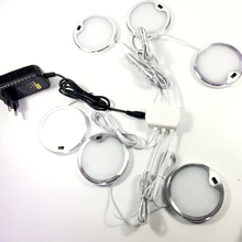 4 Вт Светодиодный светильник DC12V поверхностного монтажа под лампы для шкафа кухня спальня шкаф точечный свет освещение в помещении