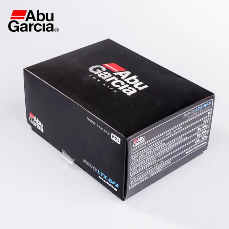 Abu Garcia REVO LTX-BF8 9+1BB 8.0:1 Baitcasting Fishing Reels Metal L/R Hand High Water Drop Wheel Anti-Corrosion Pesca Tools