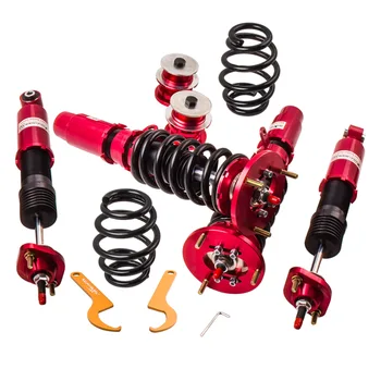 

Adj. Height + Damper Coilover Shock Absorber Struts for BMW E46 3 Series 98-06 for 3-Series 320i 323i 328i 330i M3 Coil over Kit