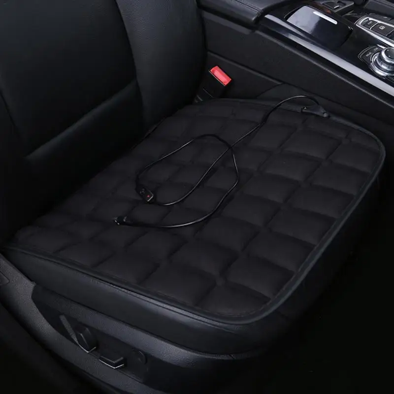 

Car-styling USB Heating Cushion Winter 12V Car Seat Electric Heating Seat Cover Heated Car Tweezers Electric Heating Pad