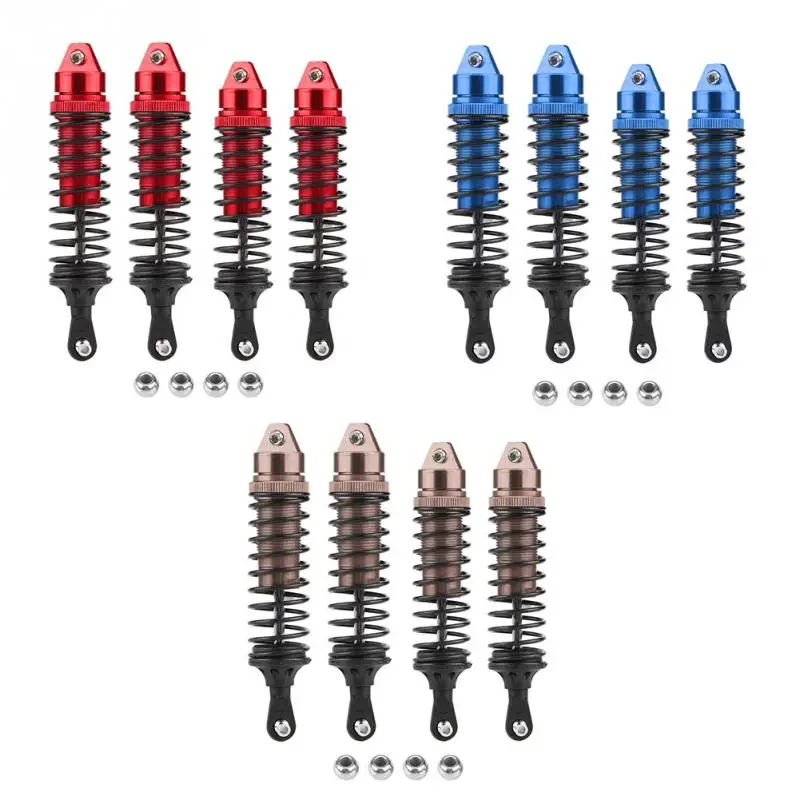 

2pairs RC Truck Car Front & Rear Shock Absorber Damper for Traxxas 1/10 Slash 4x4 SLA014/SLA015 High quality RC Parts Accessory