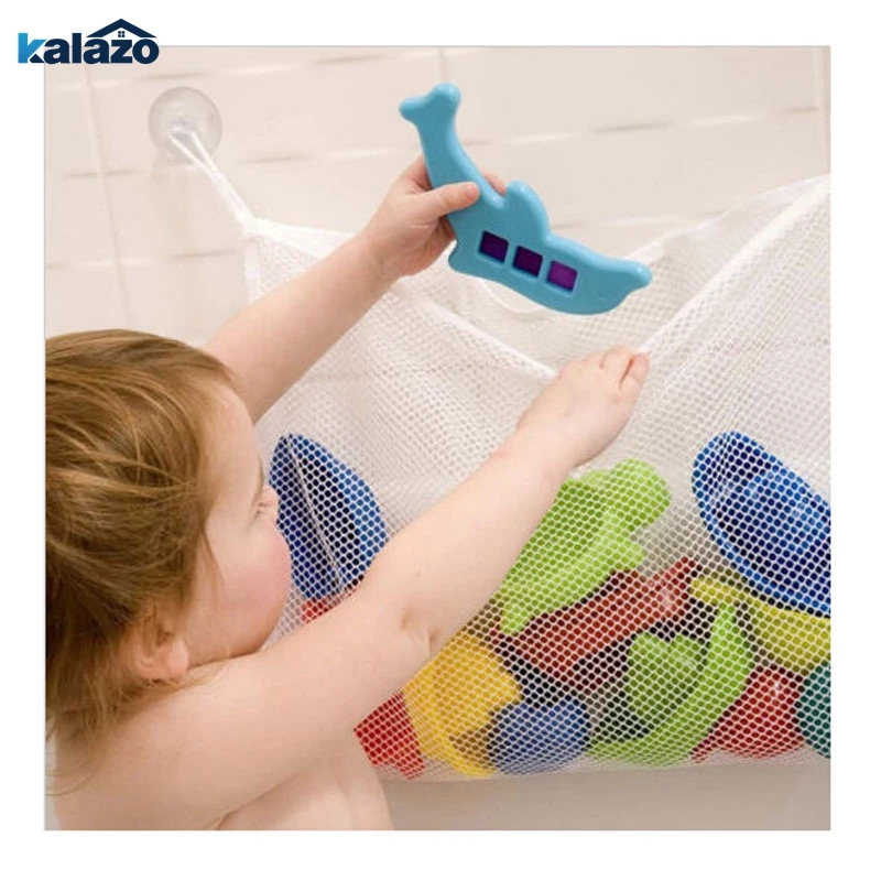Детская ванна для ванной, игрушка для хранения на присоске, сумка-Органайзер для ванной, сетка