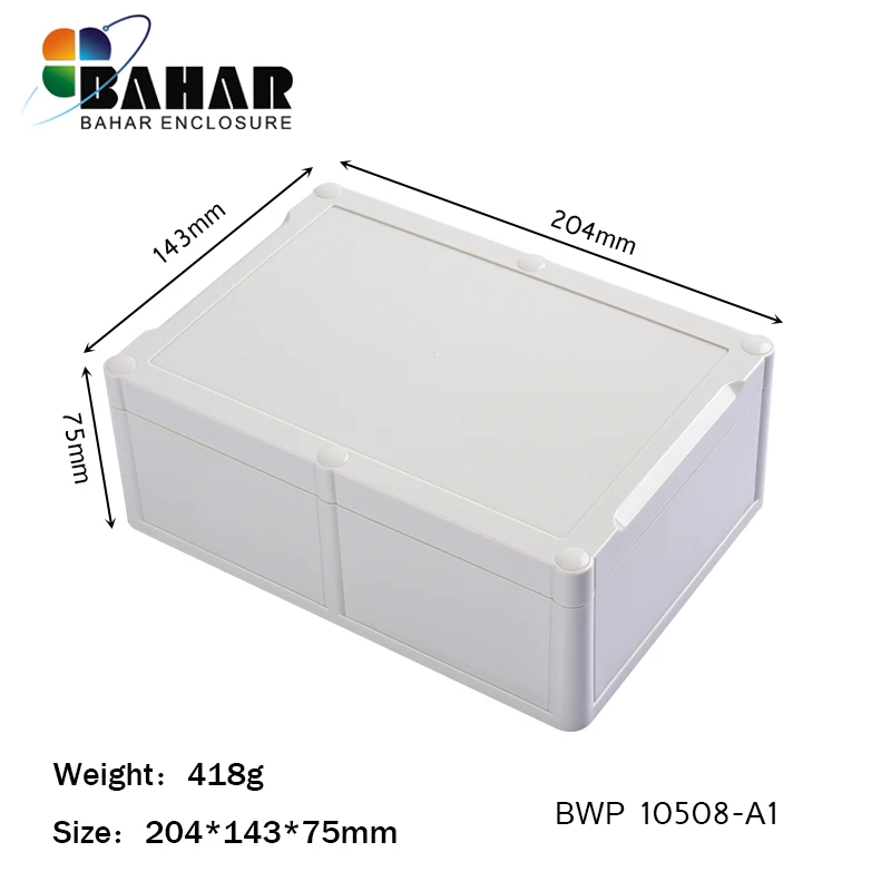 

2pcs waterproof junction box electrical junction box electronic box case DIY IP68 plastic enclosure instrument case 204*143*75mm