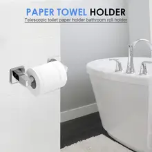 Держатель для туалетной бумаги настенное крепление из нержавеющей стали WC тканевые коробки для ванной комнаты рулонный дозатор аксессуары сверлильная установка