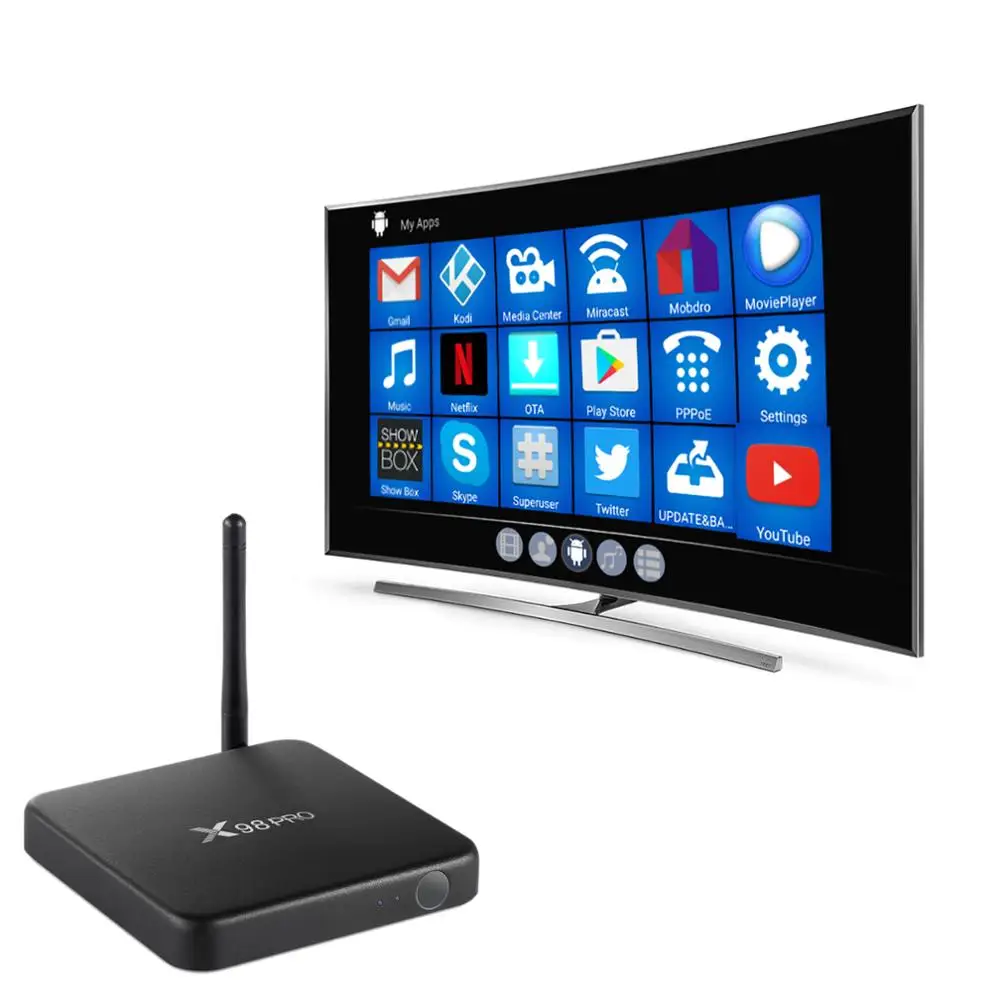 

X98 PRO Amlogic S912 Android 6.0 TV Box 2GB/3GB 16GB/32GB Octa Core X98 pro Media Player 2.4G/5.8G WIFI 4K Smart Set top box