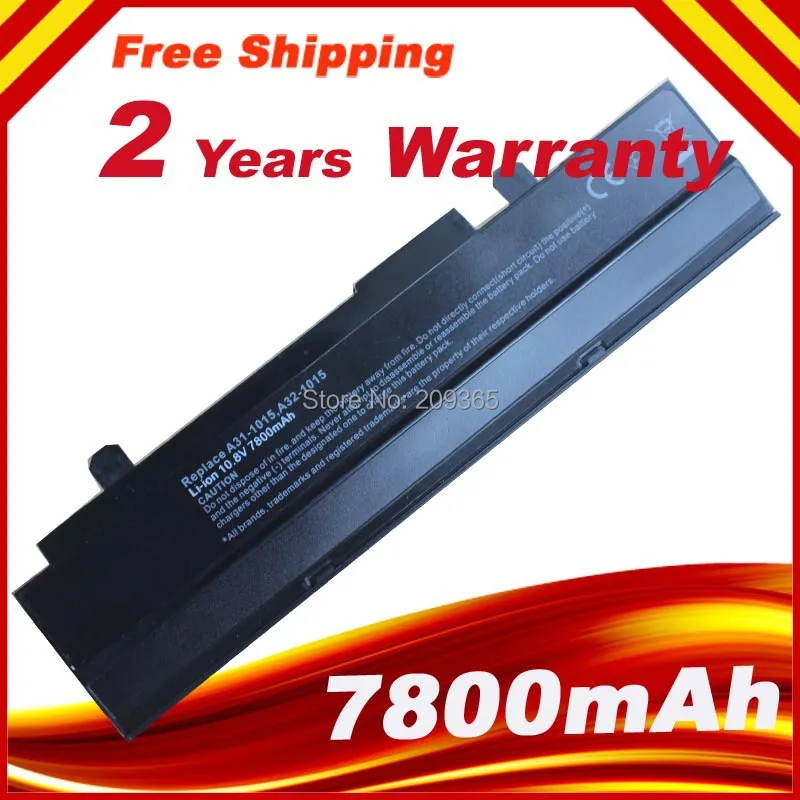 9 ячеек 7800mAh батарея A32-1015 AL31-1015 для Asus Eee PC EPC 1215PC 1215B 1215N 1015b 1015 1015bx 1015p x A31-1015 |