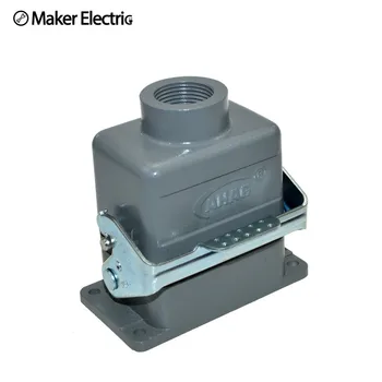 

Connectors MK-HE-006-2D European standard side entry 16A 400V/500V industrial harnesses wire Harting heavy duty crimp connectors