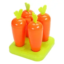 Нетоксичная Защита окружающей среды DIY фрукты формы мороженое плесень окружающей среды Замороженные Поп Плесень льда поп плесень кухня льда плесень