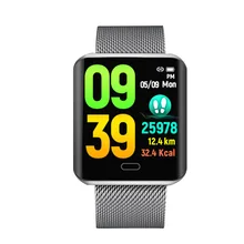 1.3 inch big Color Screen Swimming Bracelet NFC Access ControlFashion Business Affairs Intelligence Bracelet