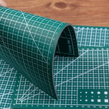 

A3 PVC Cutting Mat Double-sided Cutting Pad Patchwork Sewing Tools Cloth Making Cutting Board Self-healing Manual DIY Cut Tool