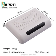 210*140*42 мм сетевая электрическая коробка электронный проект пластиковая коробка abs РАСПРЕДЕЛИТЕЛЬНАЯ КОРОБКА корпус diy испытательный инструмент контрольный чехол