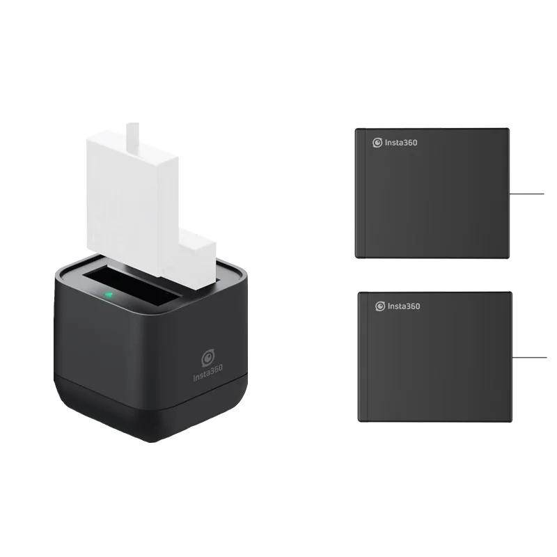 

In Stock Insta360 ONE X Charger Micro USB Qiuck Battery Charger Hub Original Battery For Insta360 ONE X 1200mAh LiPo Batteries