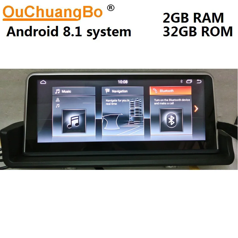 

Ouchuangbo android 8.1 radio GPS for 3 Series E90 E91 E92 E93 2006-2012 with multimedia player 6 core 2GB+32GB Right driving