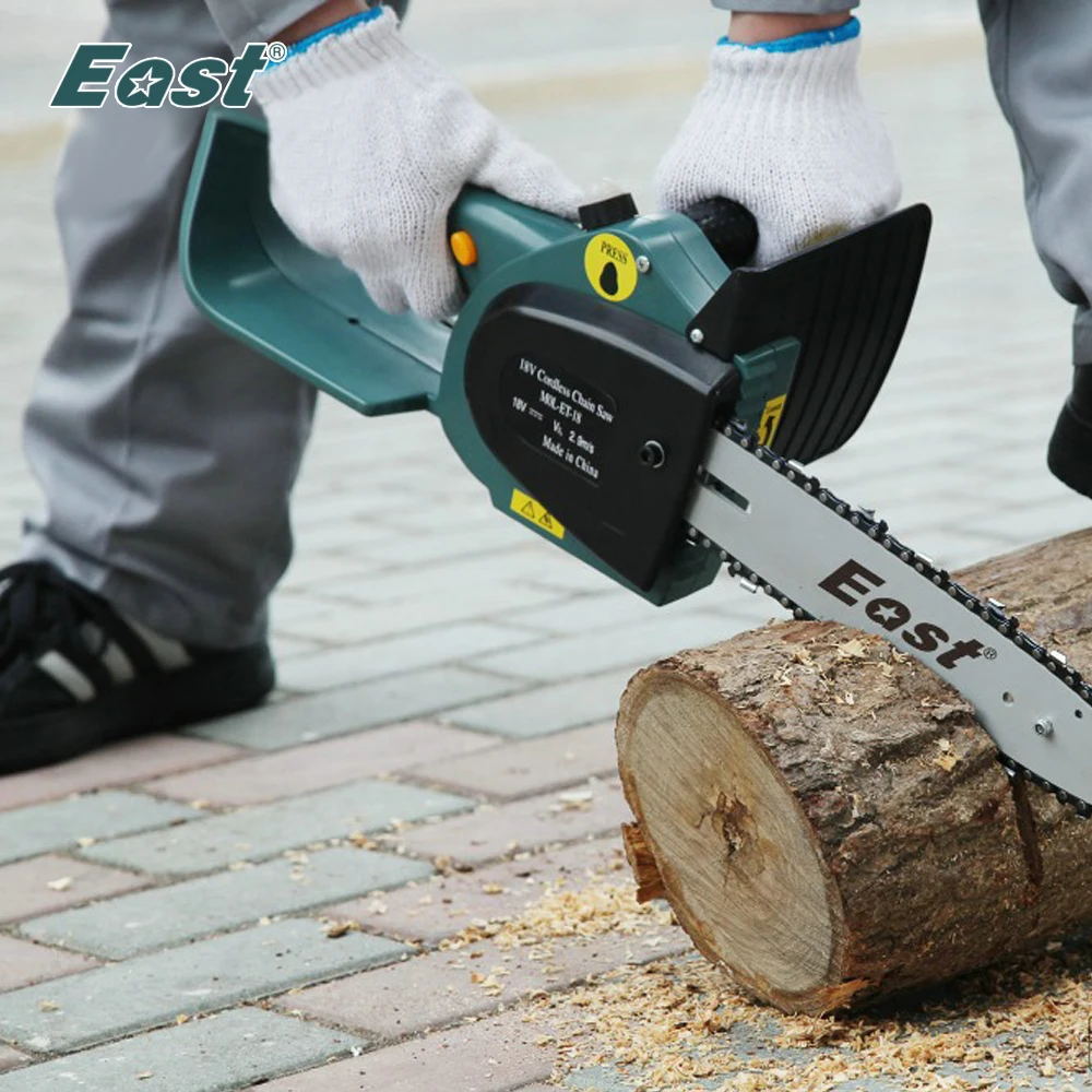 East Garden Power Tools ET2506 18V 2000mA.h Ni cd battery Chainsaw 10
