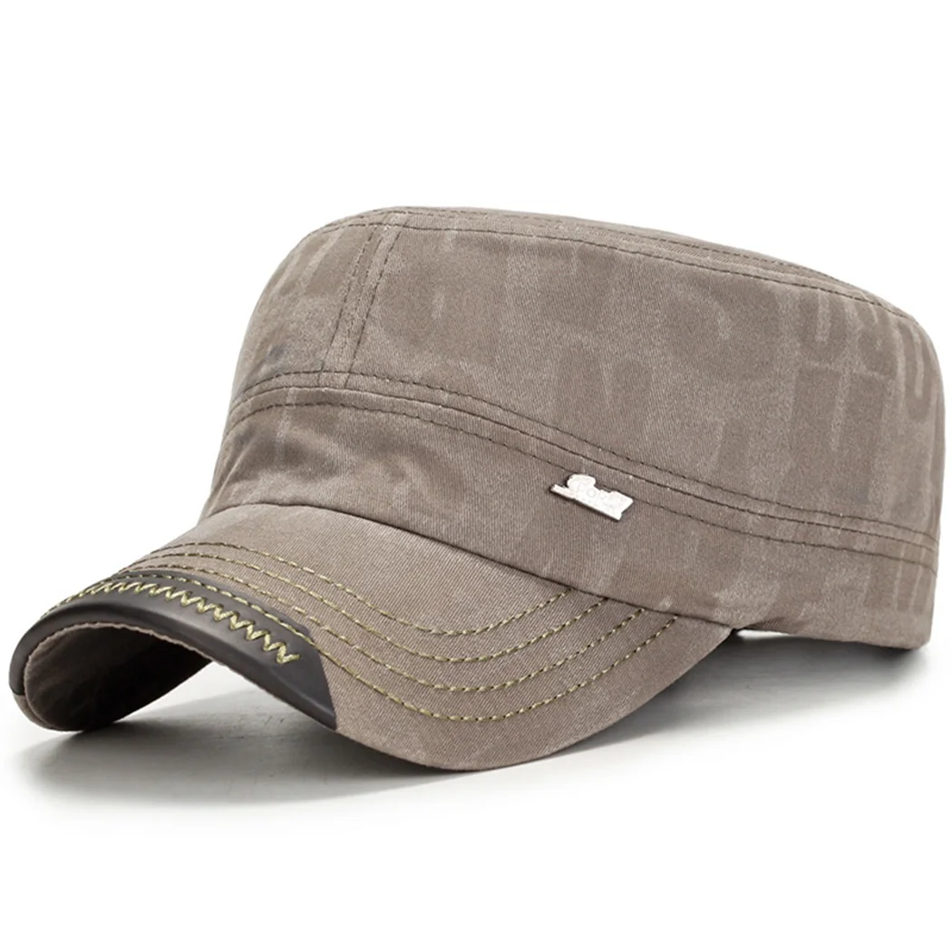

Casual Outdoor Baseball Cap Vintage Cotton Black Hats New Fashion Military Hat For Men Women Army Flat Caps Snapback Male Gorra