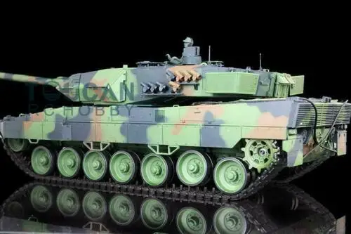Henglong 1/16 6 0 материнская плата инфракрасный боевой Пластик Leopard2A6 Р/У танки 3889 W/ 360