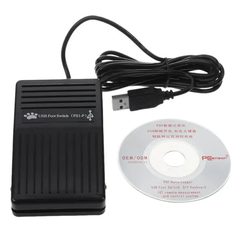 ПК ножной переключатель с USB клавиатурой педали|USB-гаджеты| |