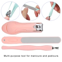 3 шт. машинка для стрижки ногтей из нержавеющей стали ноготь пилочка кутикула набор для удаления ногтей триммер для ногтей омертвевшая кожа, кутикулы Manicure инструменты для маникюра педикюра