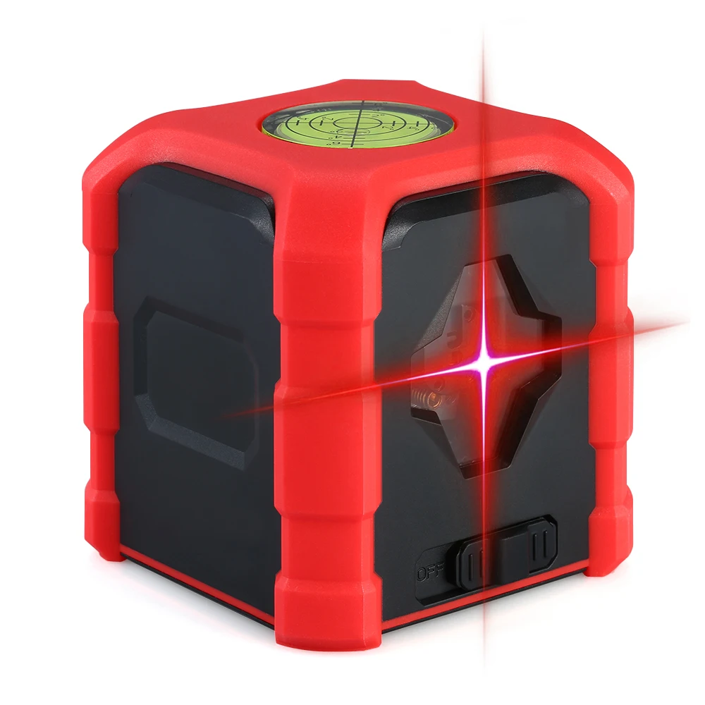 

Professional Mini 2 Lines Red Laser Level Self-Leveling Horizontal and Vertical Line Leveling Laser Level Kit