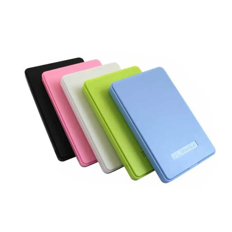 2," USB 2,0 SATA HD Box 1 ТБ HDD жесткий диск Внешний корпус чехол с поддержкой до 2 ТБ средство резервного копирования данных для ПК ноутбука