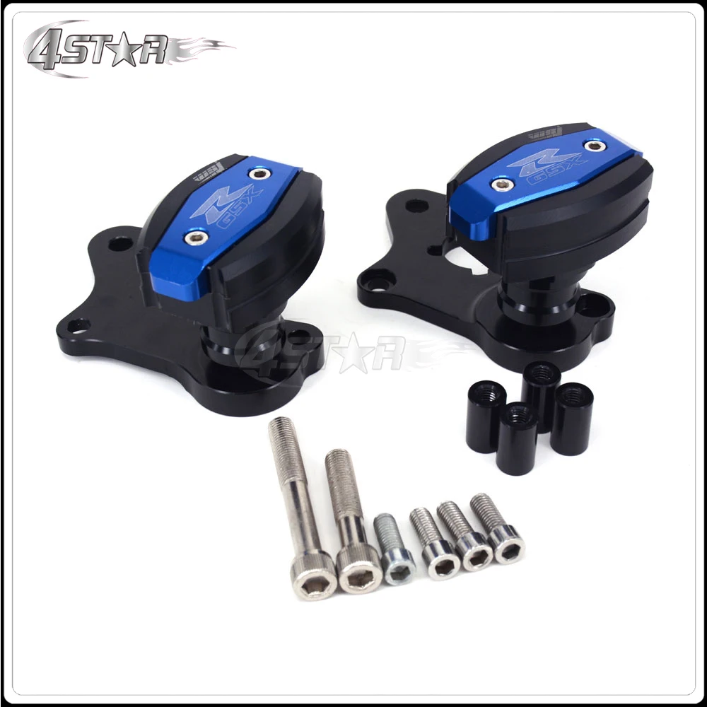 

Motorbike CNC Aluminum Frame Crash Pad Silder Falling Protector Guard For SUZUKI GSXR600 GSXR750 2006-2014 Street Bike