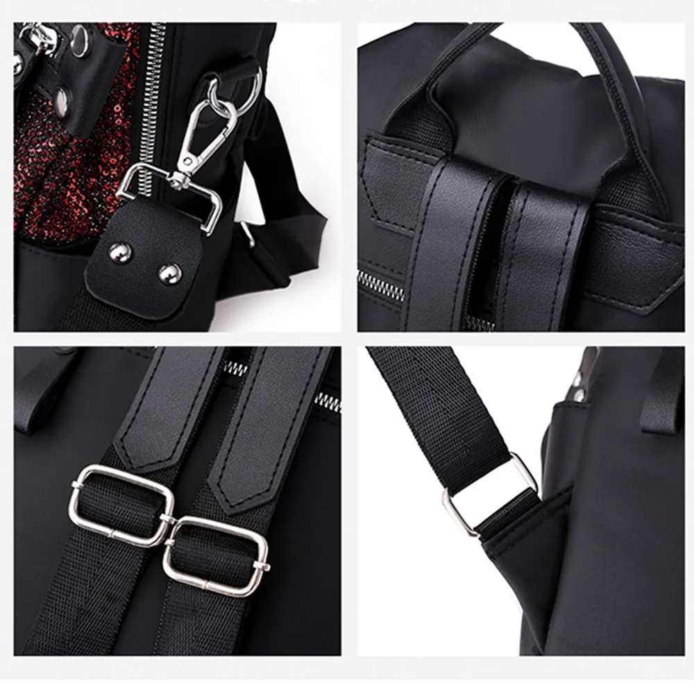 Herald Модный женский рюкзак Оксфорд, женские дизайнерские школьные сумки для девочек-подростков, водонепроницаемый женский рюкзак для путешествий, Mochila