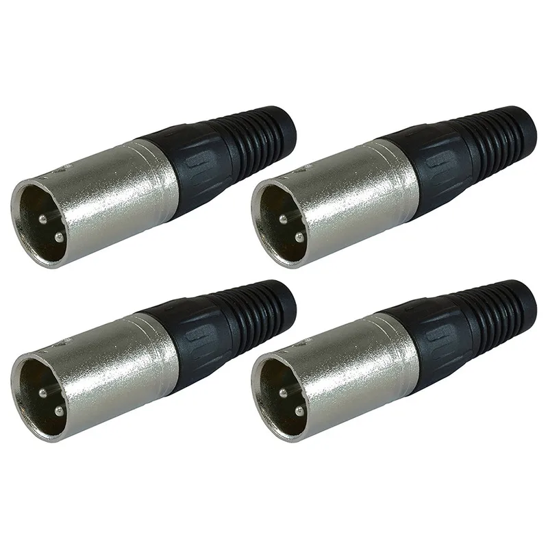 XLR штекерные разъемы XLR-M штекер-4 шт
