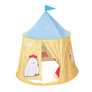 

Portable Cartoon Printed Kids Teepee Play Tent Princess Castle Baby Children Indoor Outdoor Play House