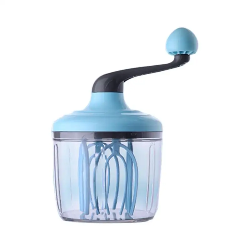 

Multifunctional Manual Plastic Egg Beater Hand-Held Egg Mixer Hand-cranked Egg Beater Tool Kitchen Baking Supply