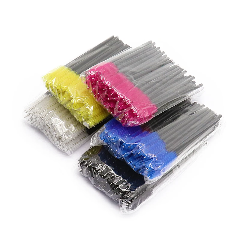 

Eyelash Extension Disposable Eyebrow Brush Mascara Wand Applicator Spoolers Eye Lashes Curler Brushes For Eyelash Makeup Tools