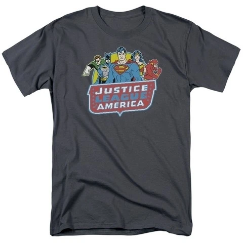 Trevco Dc-8 бит Лига-короткий рукав для взрослых 18-1 Tee-Charcoal Medium |