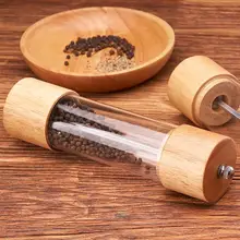Manual Salt Spice Grinders Creative Pepper Mill Grinder Transparent Pepper Grinder Black Pepper Cruet Manual Pepper Masher цена Manual Salt Spice Grinders Creative Pepper Mill Grinder Transparent Pepper Grinder Black Pepper Cruet Manual Pepper Masher цены онлайн