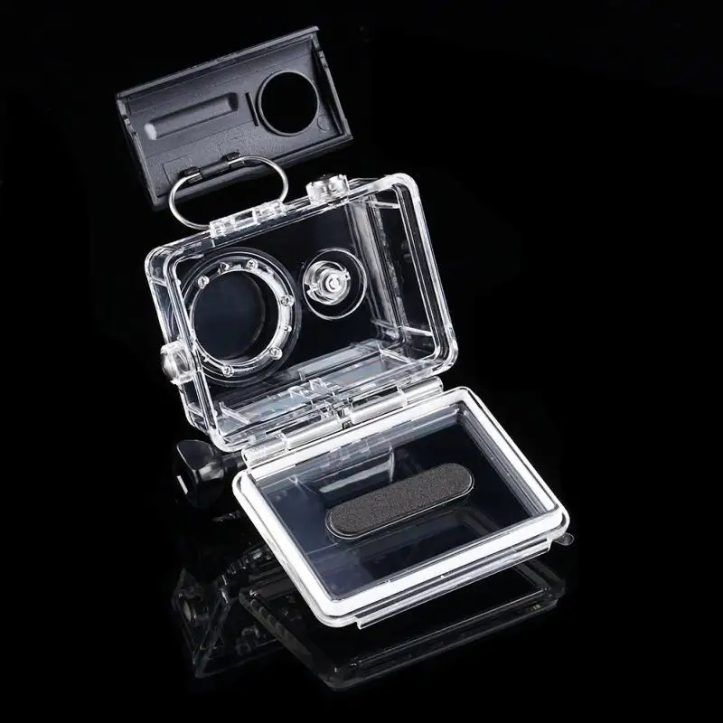

New 40m Transparent Waterproof Underwater Shell Case Cover for Xiao Yi Camera