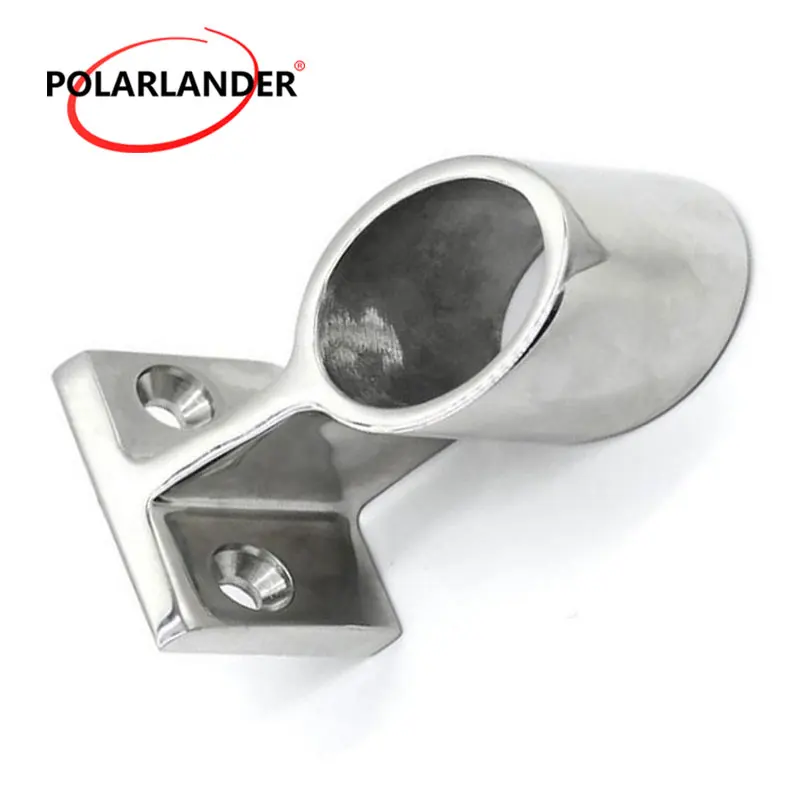 1 PCs Stainless Steel Hand Rail Stanchion 7/8" 22mm Hardware for Marine