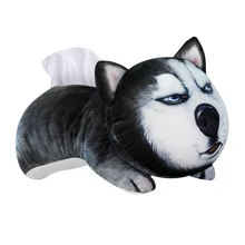 1 шт. коробка для салфеток мультфильм Плюшевые креативные ткани Органайзер тканевый контейнер бумажный держатель для автомобилей гостиная спальня