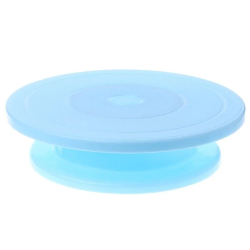 

Flexible 360° Rotating Revolving Cake Turntable Plate Display Stand Holder