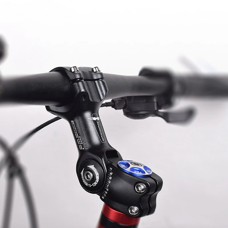 Potence de velo en alliage d aluminium VTT a angle reglable VTT de route hauteur de montee 31.8mm 25.4mm 28.6mm haute qualite