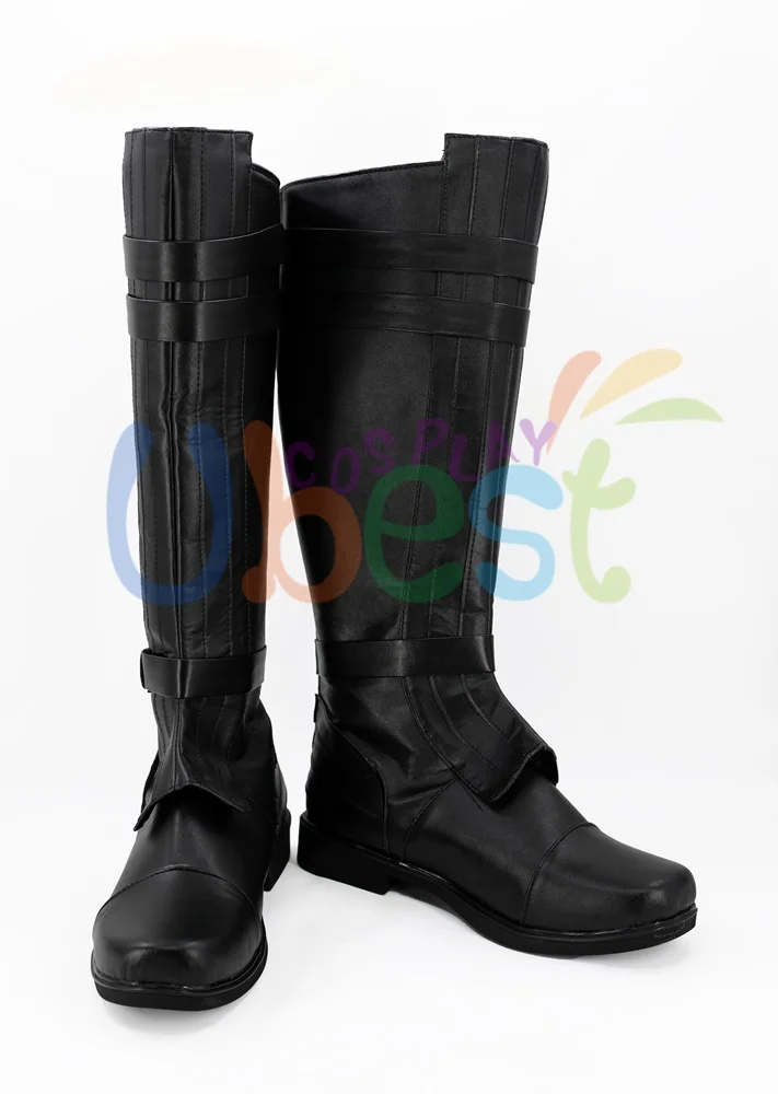 Starwars/Анакин Скайуокер; Мужская обувь для костюмированной вечеринки; Цвет Черный; ботинки; Индивидуальный размер