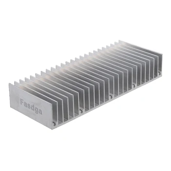 

Fasdga Aluminum Heatsink Cooling Fin 150mmx60mmx25mm for Power Amplifier