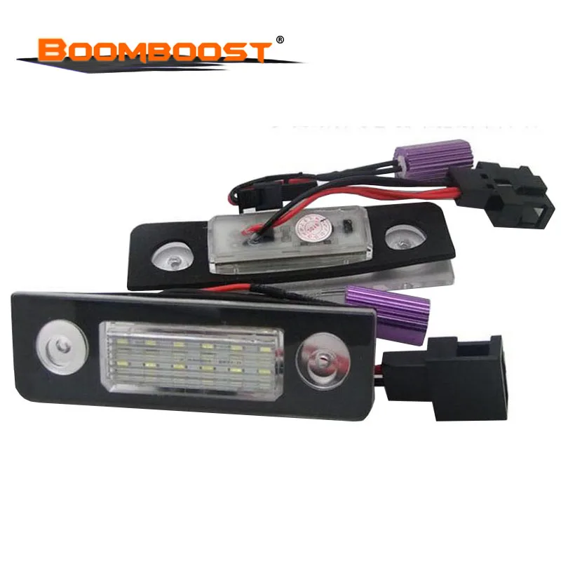 SMD3528 Car LED License Plate Lights 12V Number Plate Lamp Canbus Bulb