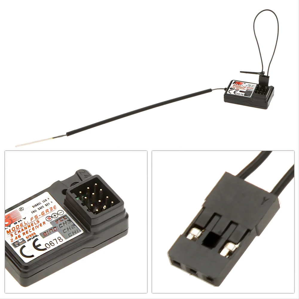 

2019 New FS-GR3E AFHDS 3CH Receiver for FS-GT2 FS-GT2B FS-GT3B FS-GT3C FZ-IT4S