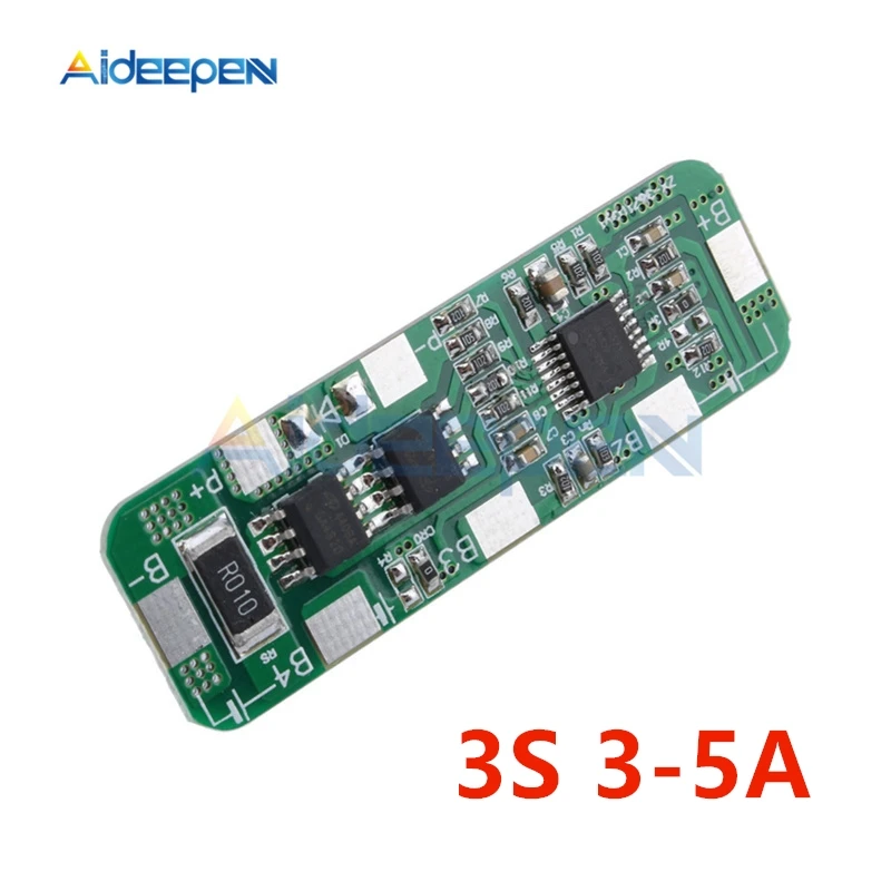 Защитная плата для литий ионных аккумуляторов 1S 2S 3S 2 5A 6A 8A 10A 18650 3 7 В PCB