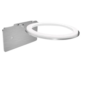 

Self Adhesive Hair Dryer Holder, Wall Mounted Hairdryer Hanging Rack with Plug Stand Stainless Steel