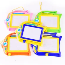 Детская Магнитная Рисование граффити доска игрушка для детей младшего возраста случайный цвет