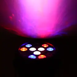 Новый диско DMX свет 8 каналов AC90-240V 15 Вт DMX-512 rсветодио дный GBW LED высокой мощность этап PAR ОСВЕЩЕНИЕ стробоскоп Professional вечерние партии Show