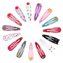 Frcolor 30 шт 5-Pack без скольжения красочные металлические заколки аксессуары для волос для малышей